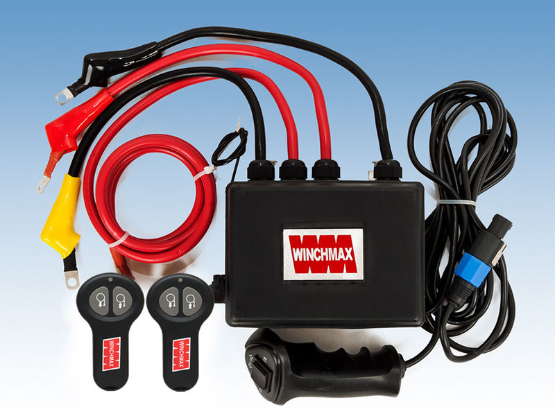 COMPLETE 12V WIRELESS WINCH CONTROL BOX SYSTEM WINCHMAX QUALITY Winchmax