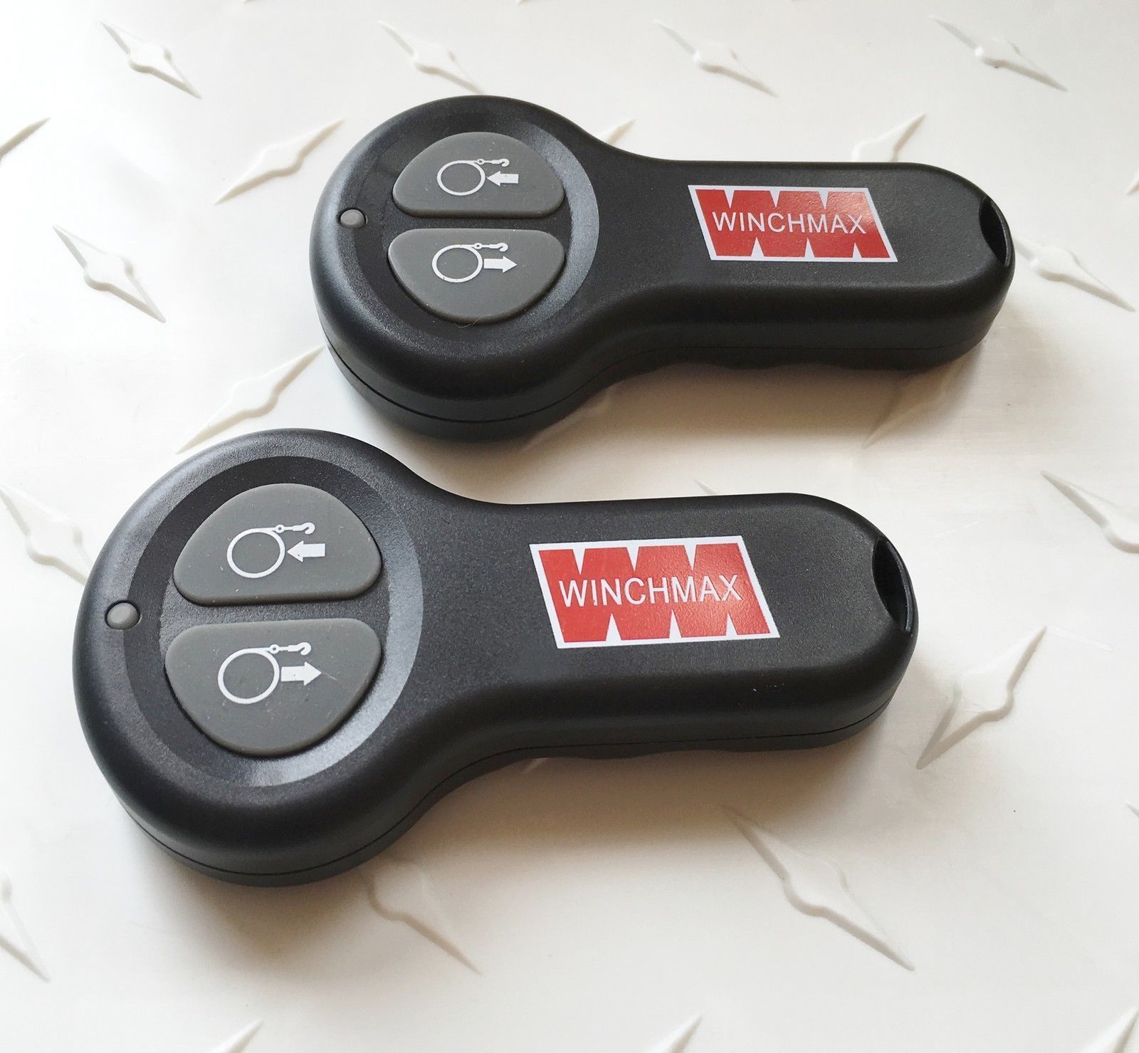 WIRELESS WINCH REMOTE CONTROL TWIN HANDSET WINCHMAX BRAND 12V 12 VOLT