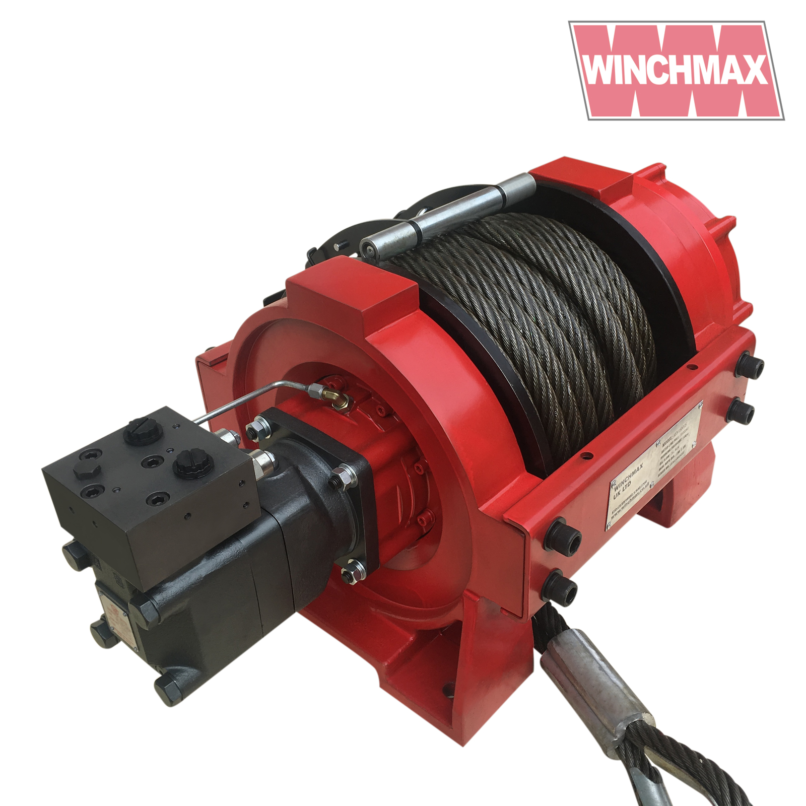 WINCHMAX 45,000lb (20411kg) Hydraulic Recovery Winch, HGV/Industrial