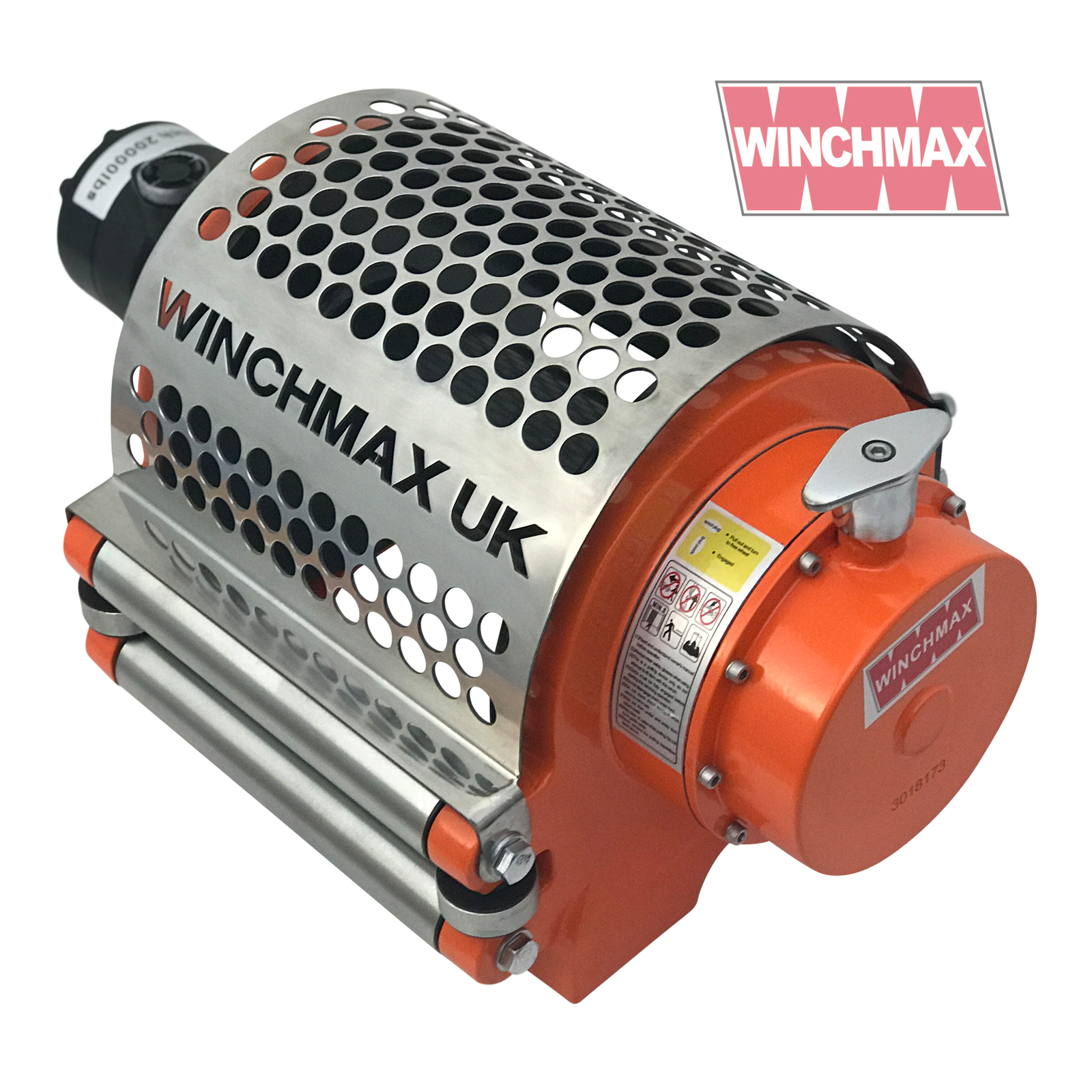 HYDRAULIC WINCH ZS 20000 lb WINCHMAX ORIGINAL ORANGE WINCH WITH STEEL