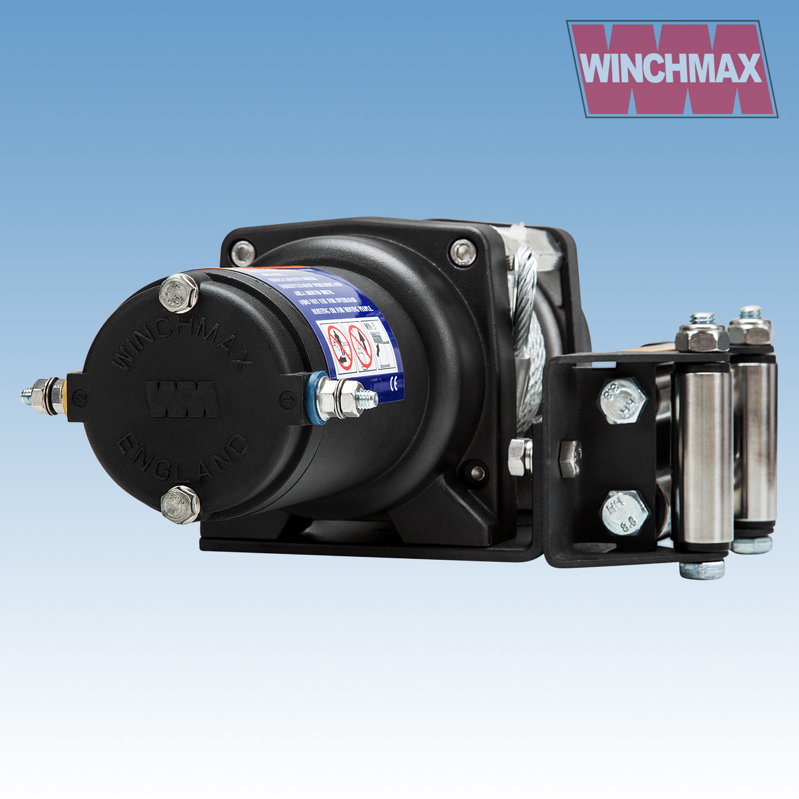 WINCHMAX 3,000lb MilitaryGrade, Marine, Boat Trailer 24V Electric