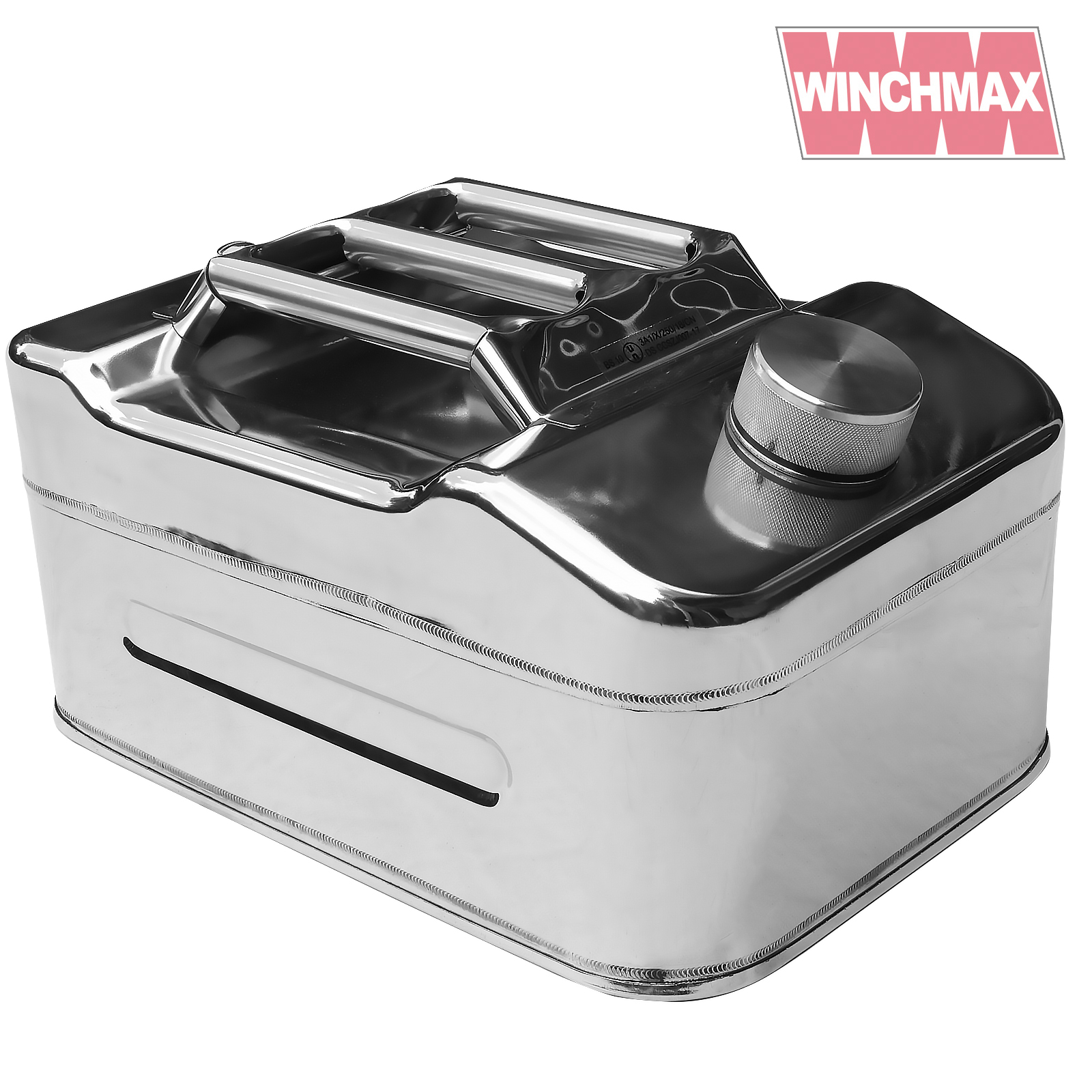 Jerry Can Compact Stainless Steel Fuel Petrol Diesel Oil Water 10L