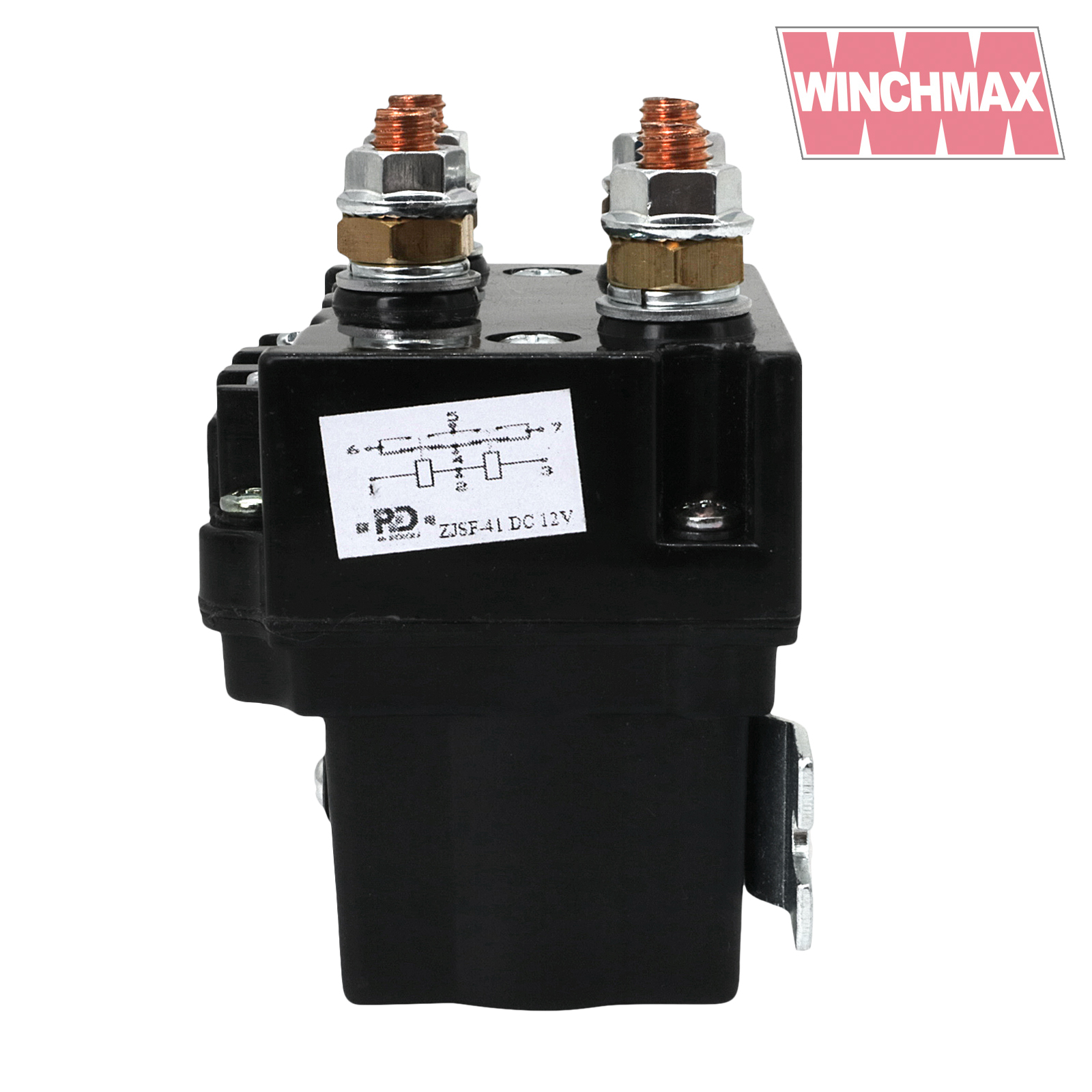 Winch Solenoid 12v Heavy Duty Upgrade Ring Terminal Winchmax