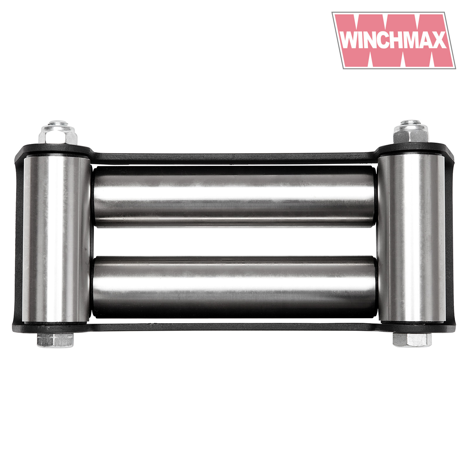 Winch Roller Fairlead STAINLESS STEEL ROLLERS Black Finish Mil Spec WINCHMAX 3475725391202 eBay